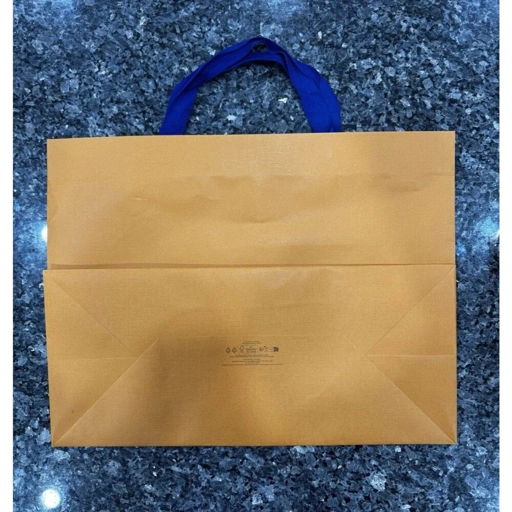 Louis Vuitton LV Authentic Orange Shopping Gift *Empty Bag* 23x18x10